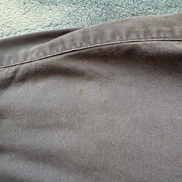 Eddie Bauer Relaxed Fit Collared Button-Up Shirt | Charcoal, Grey/Blue - Picture 5 of 5